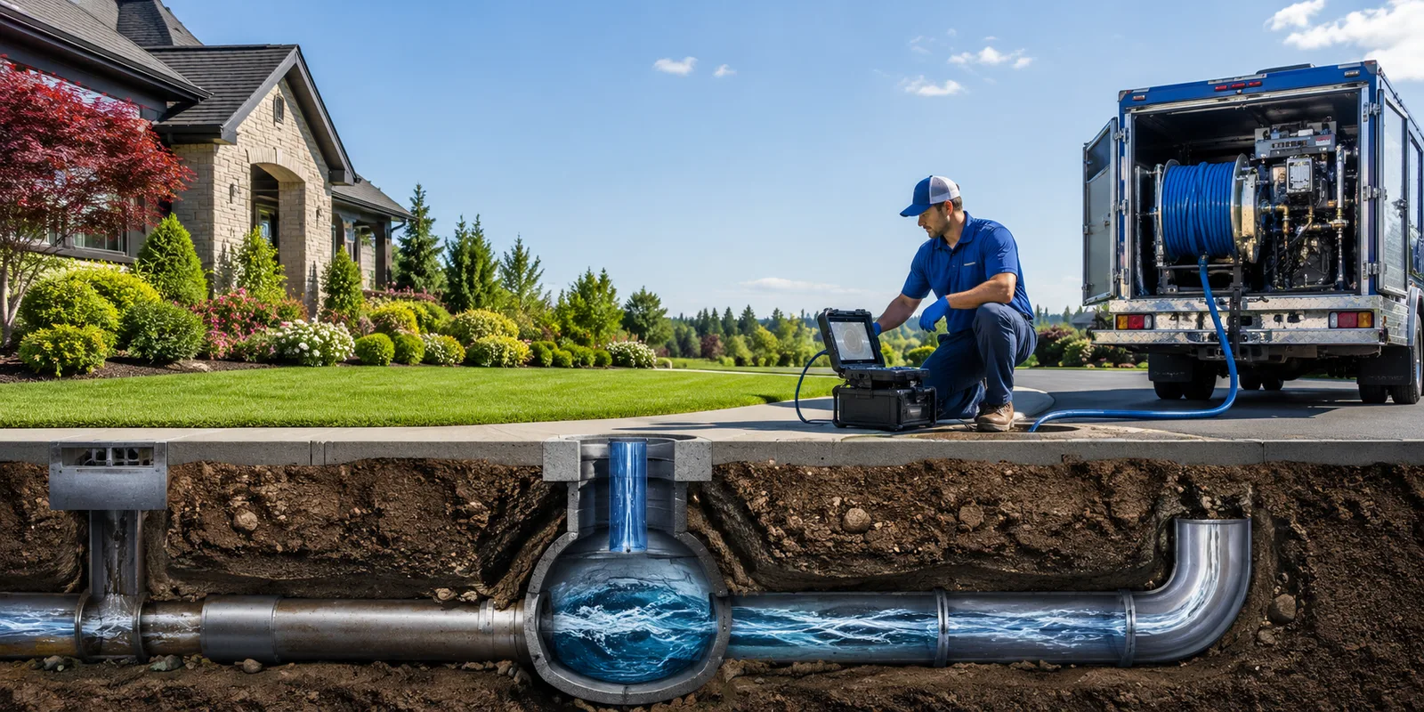 Drainage restoration information for Commercial Point, OH